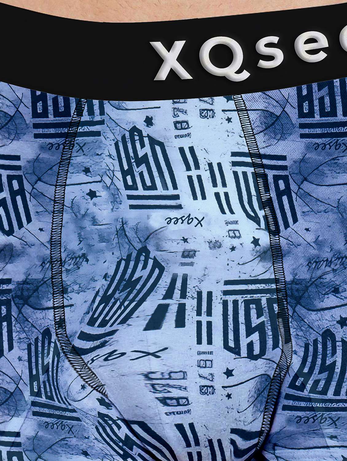 men printed low rise trunks brief - 21793195 -  Standard Image - 5