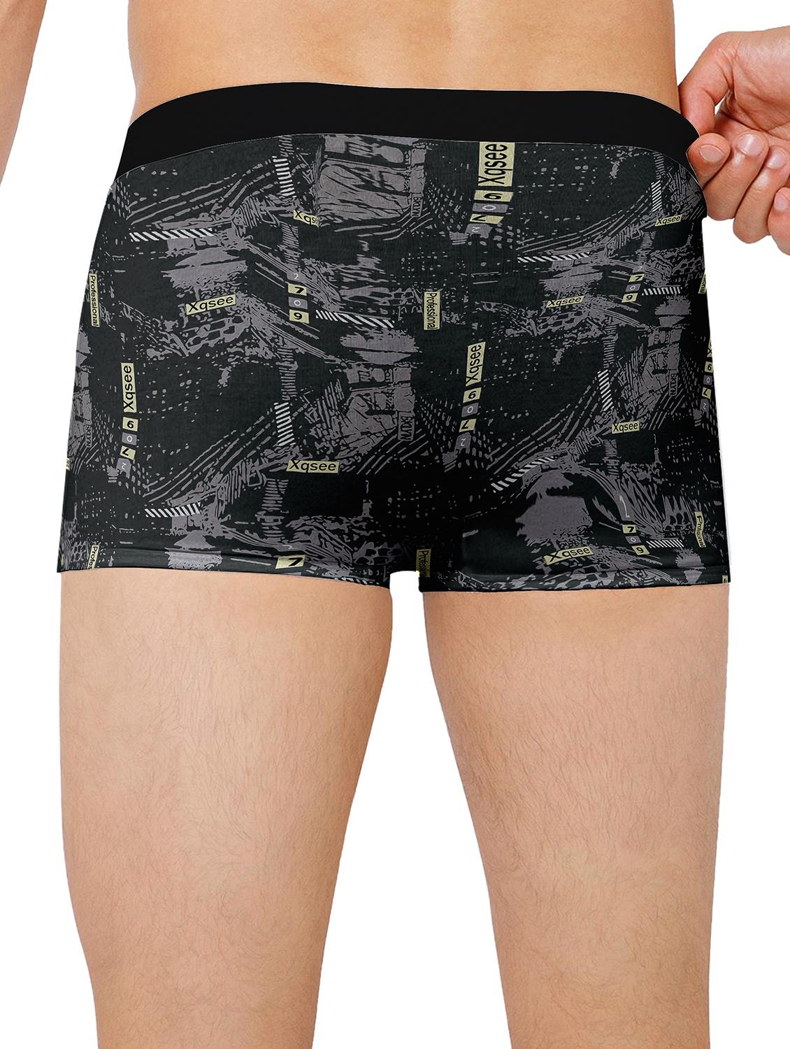 men printed low rise trunks brief - 21793196 - Standard Image - 3