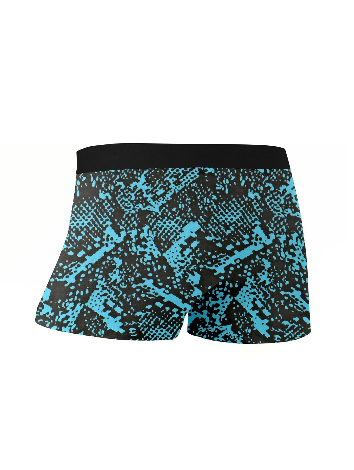 men pack of 3 printed low rise trunks brief - 21793211 - Standard Image - 5