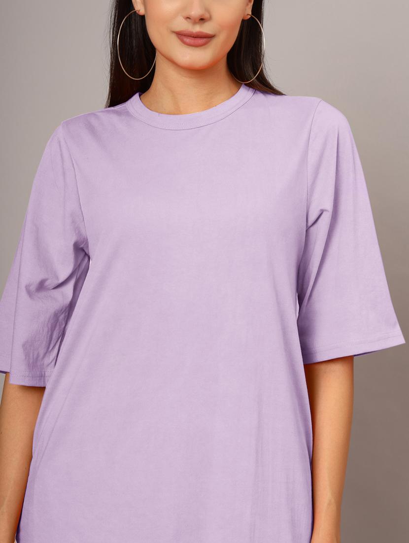 women solid short sleeves shift dress - 21793313 - Standard Image - 5