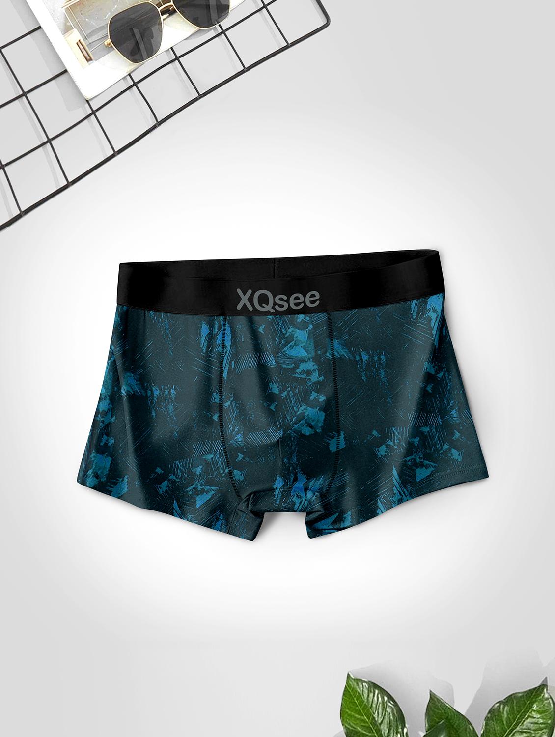 men pack of 4 printed low rise trunks brief - 21793343 - Standard Image - 3