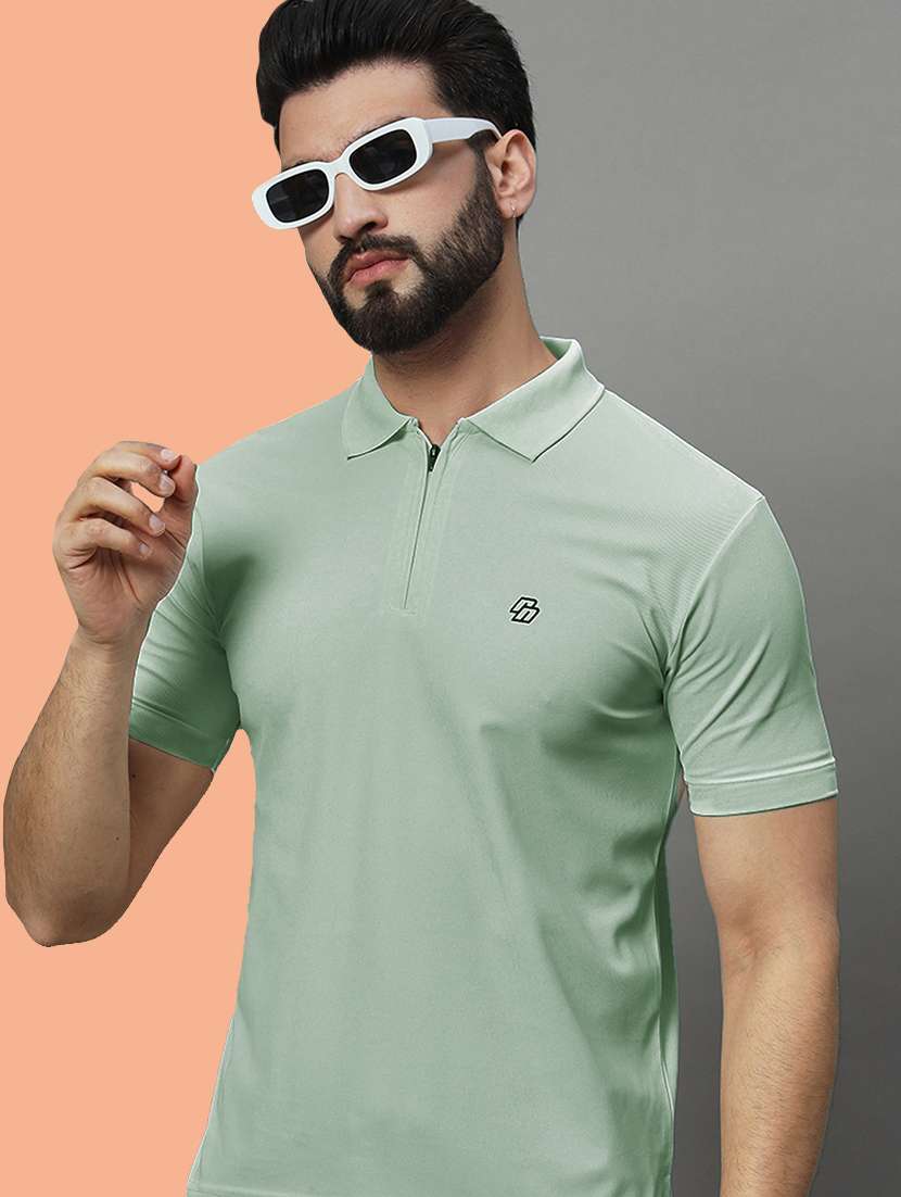 men short sleeves regular fit polo t-shirt