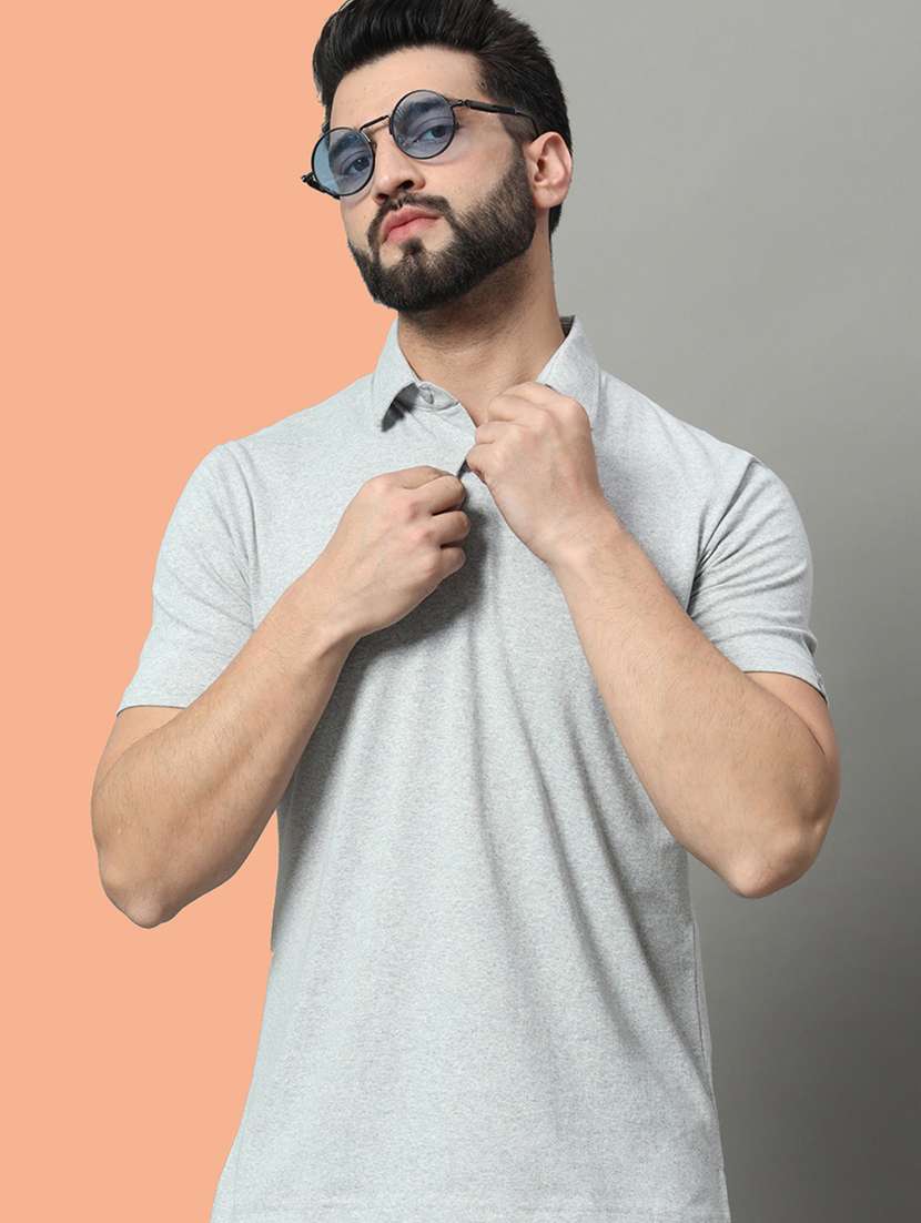 men short sleeves regular fit polo t-shirt