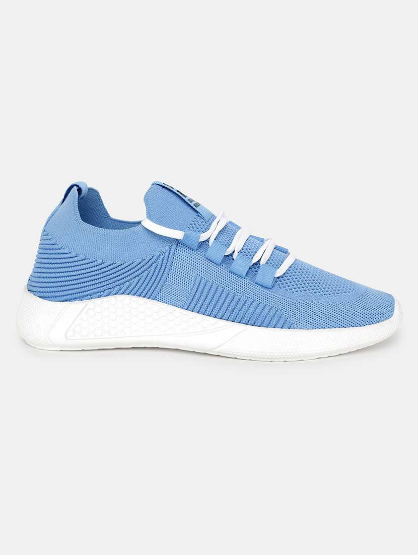men blue lace up sport shoe - 21793827 -  Standard Image - 3