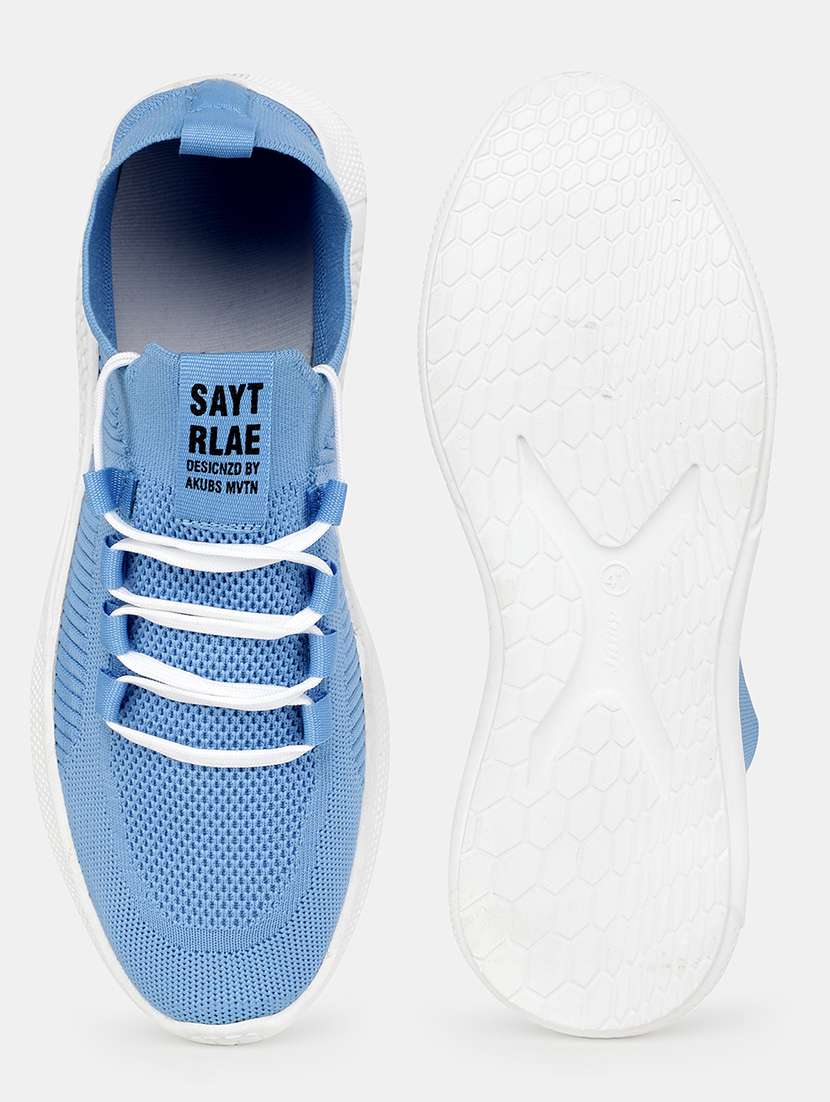 men blue lace up sport shoe - 21793827 -  Standard Image - 5