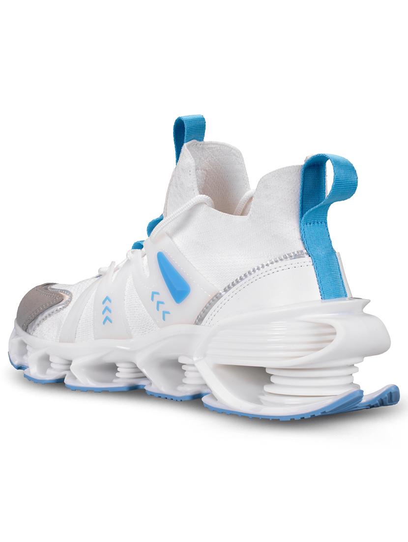men white lace up sneaker - 21793852 - Standard Image - 3