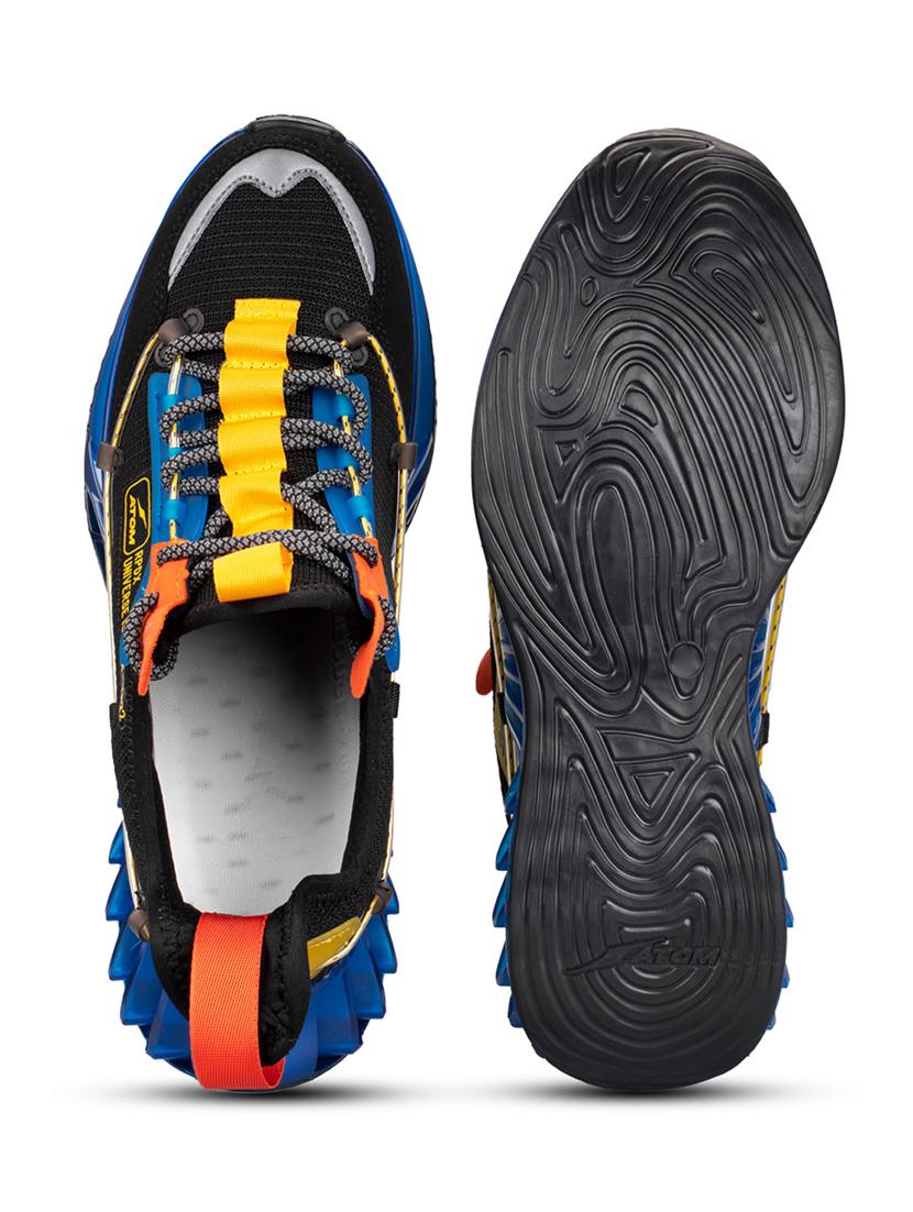 men color blocked lace up sneaker - 21793859 - Standard Image - 5