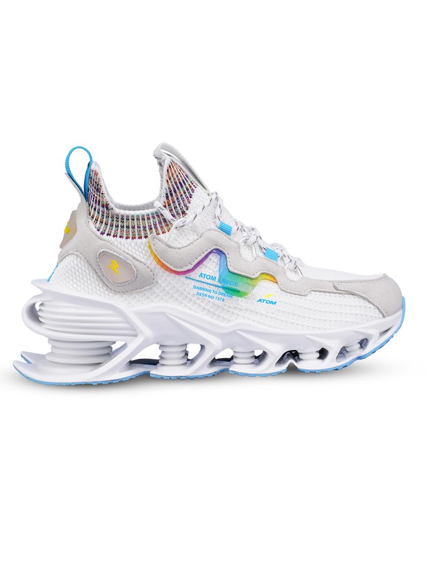 men white lace up sneaker - 21793867 - Standard Image - 3