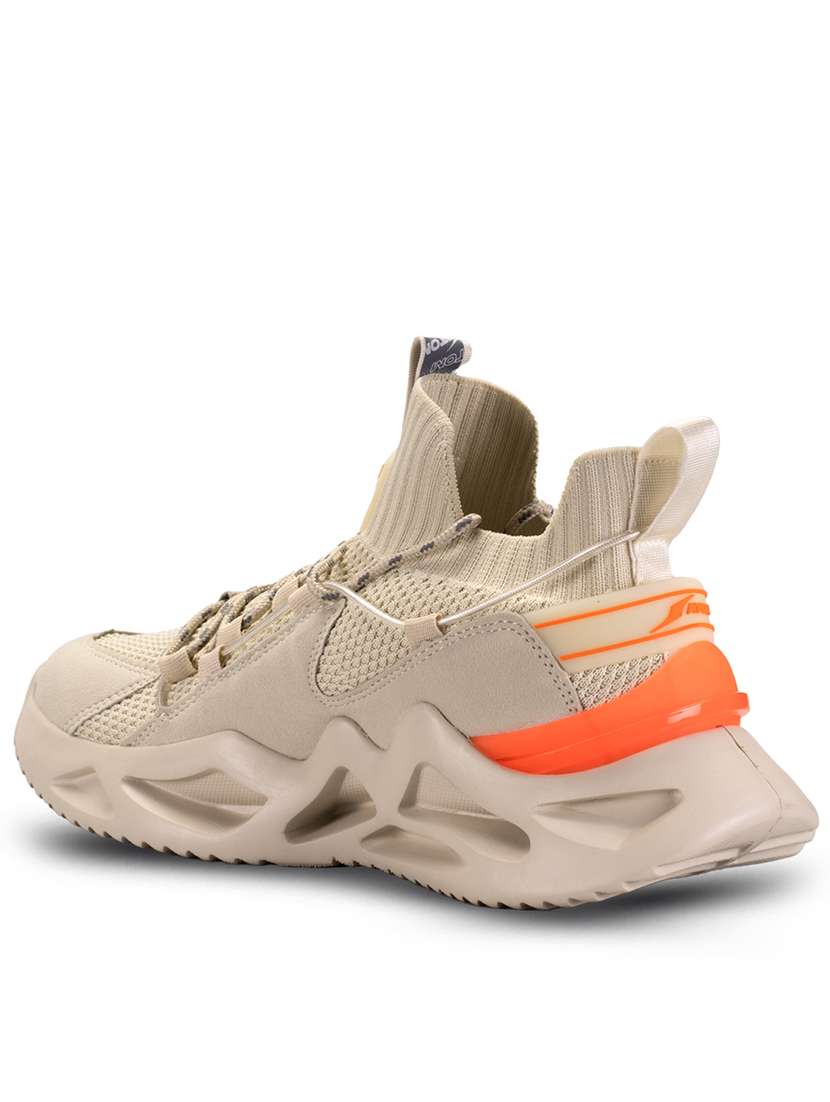 men beige lace up sneaker - 21793895 -  Standard Image - 3