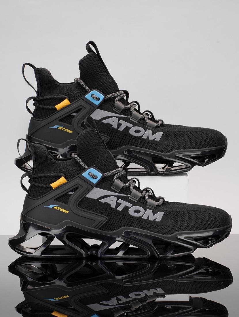 men black lace up sneaker - 21793902 -  Zoom Image - 0