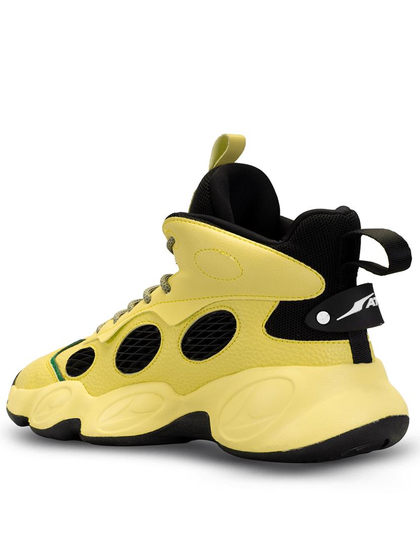 men yellow lace up sneaker - 21793909 - Standard Image - 3