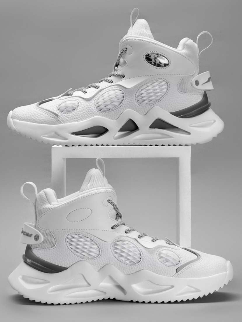 men white lace up sneaker - 21793919 -  Zoom Image - 0