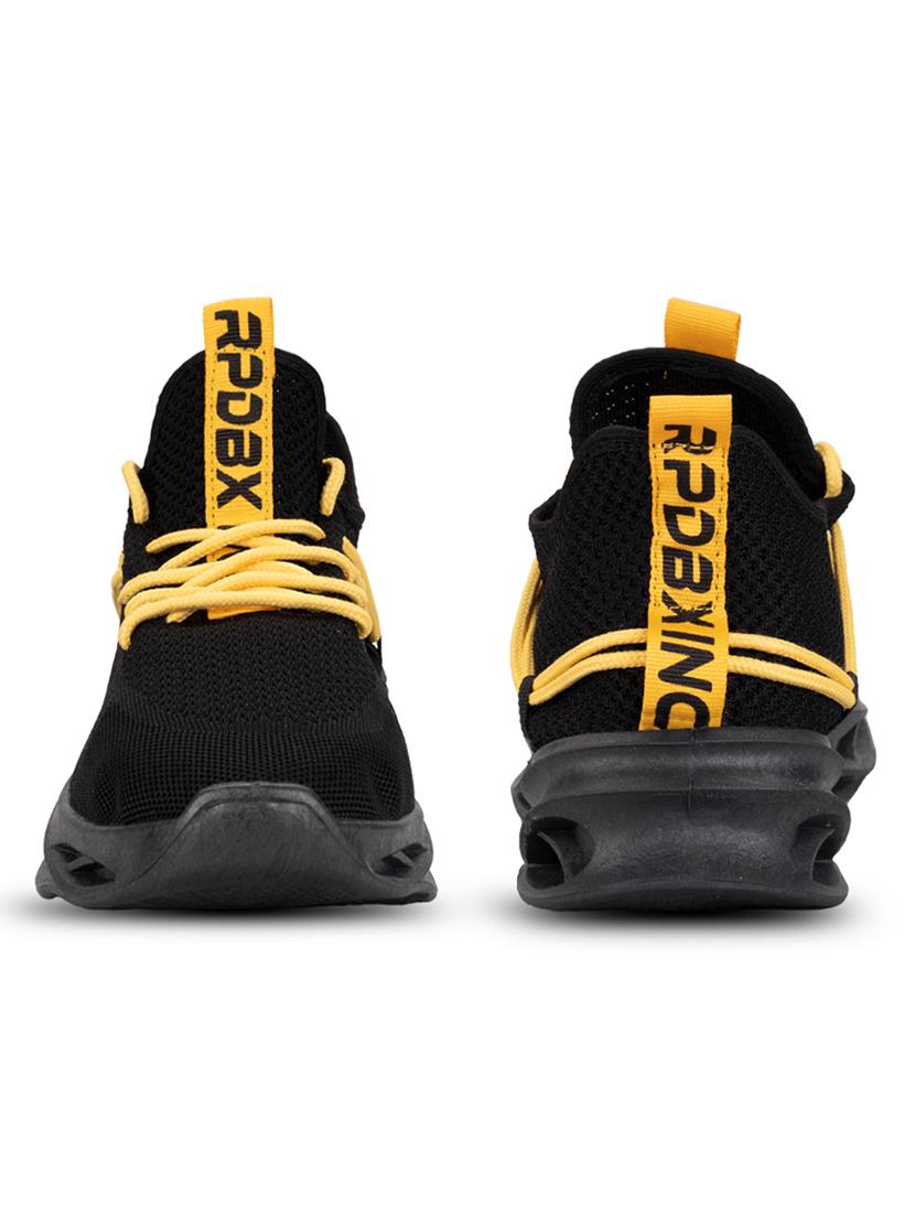 men black lace up sport shoe - 21793934 - Standard Image - 3