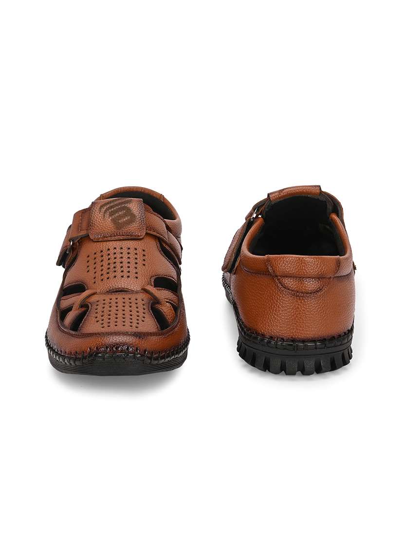 men tan fisherman sandal - 21794224 -  Standard Image - 5