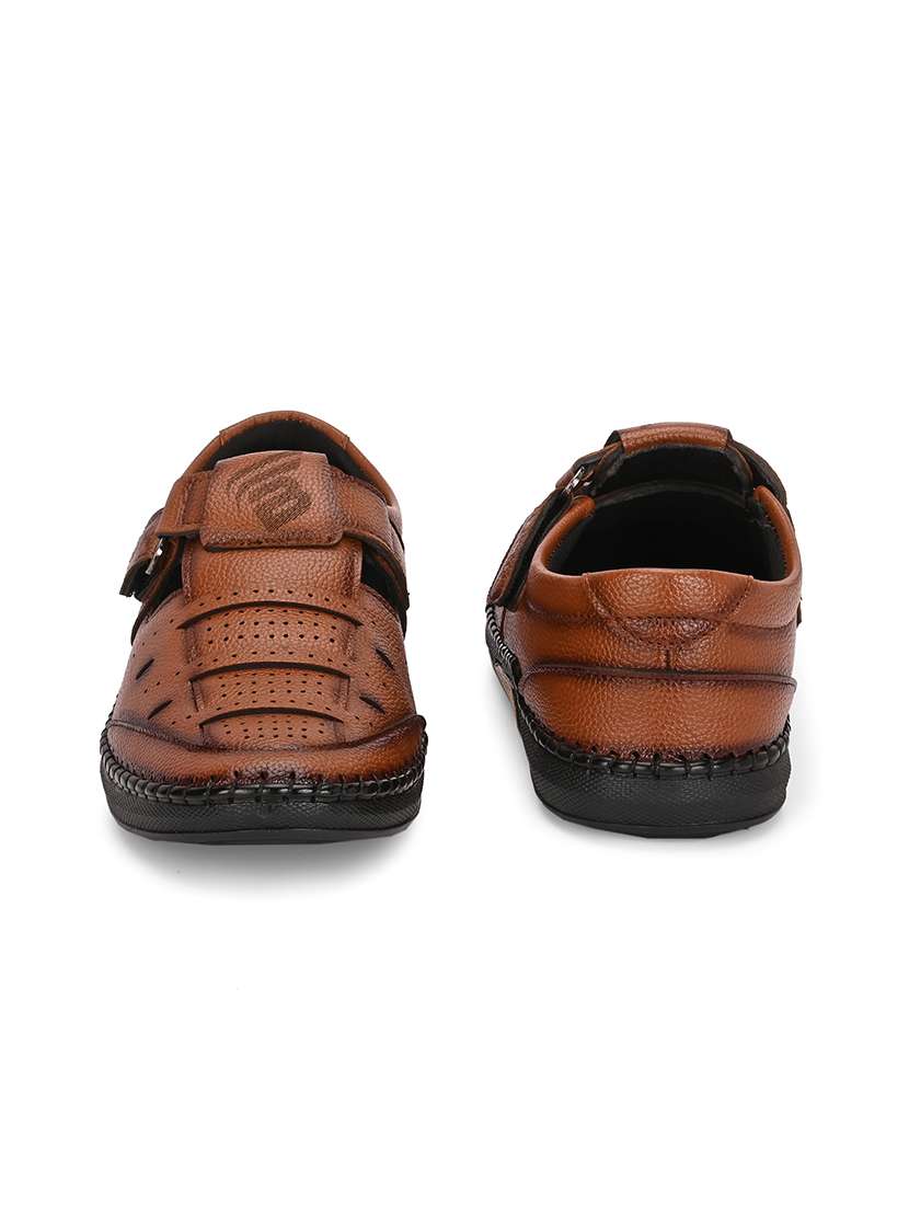 men tan fisherman sandal - 21794227 - Standard Image - 5