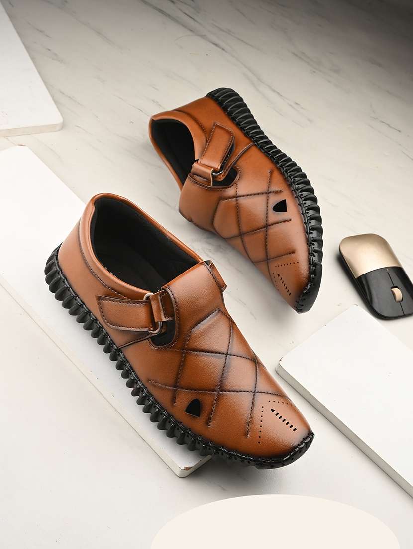 men tan fisherman sandal - 21794230 -  Zoom Image - 0