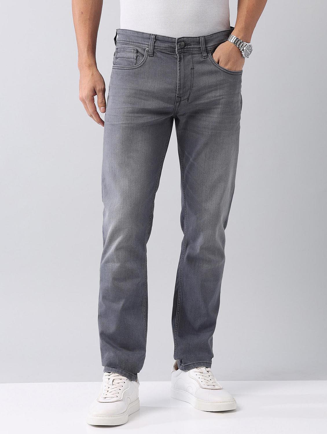 men mid rise ankle length relaxed fit jeans - 21794495 - Zoom Image - 0