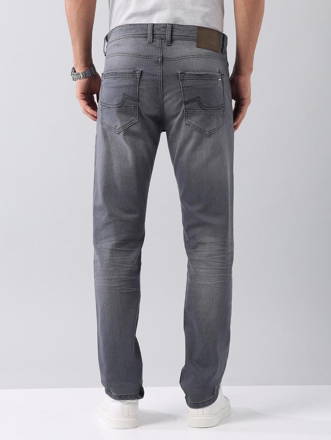 men mid rise ankle length relaxed fit jeans - 21794495 - Standard Image - 3