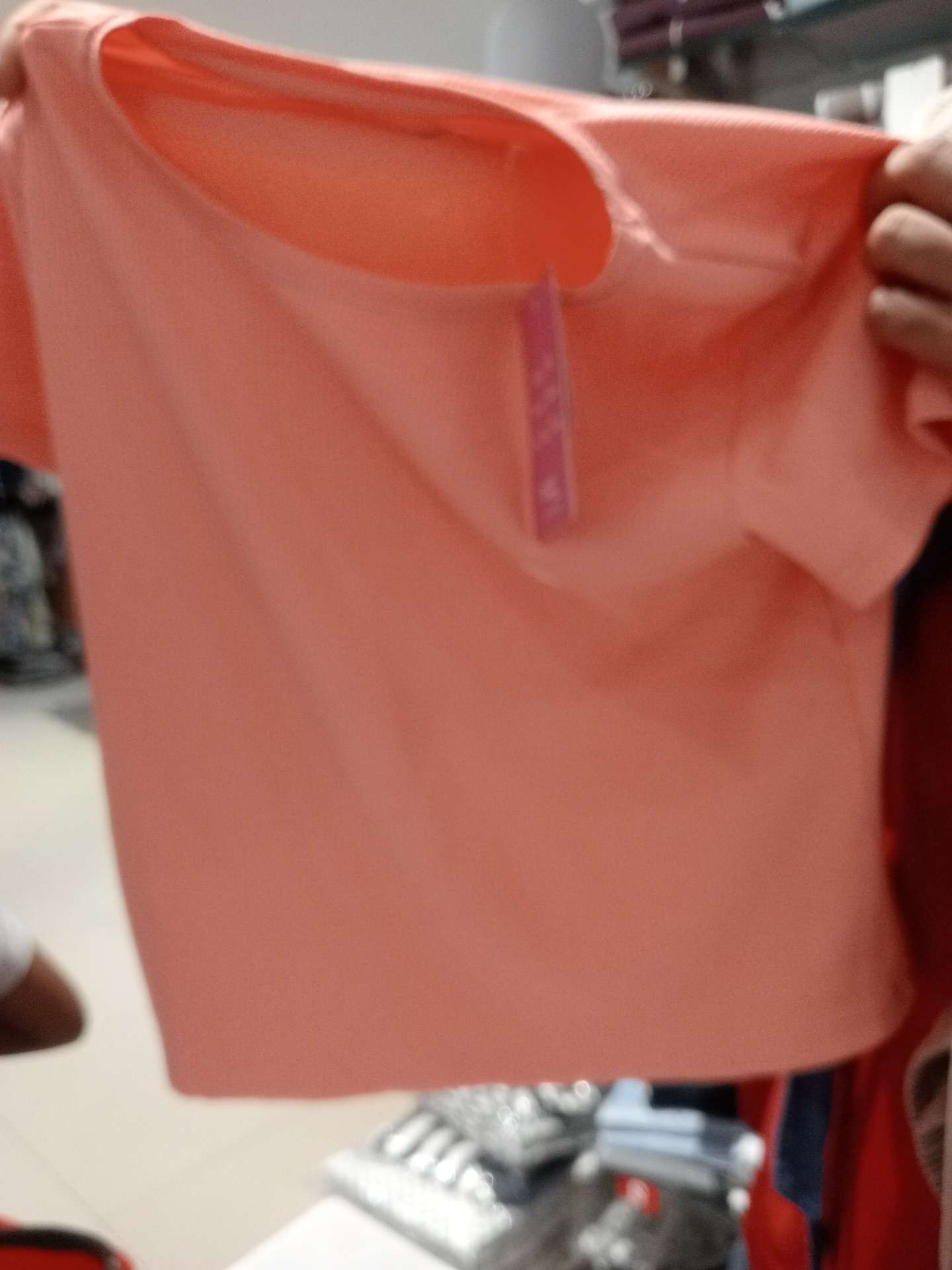 dusty pink polyester tshirt - 21794735 -  Zoom Image - 0