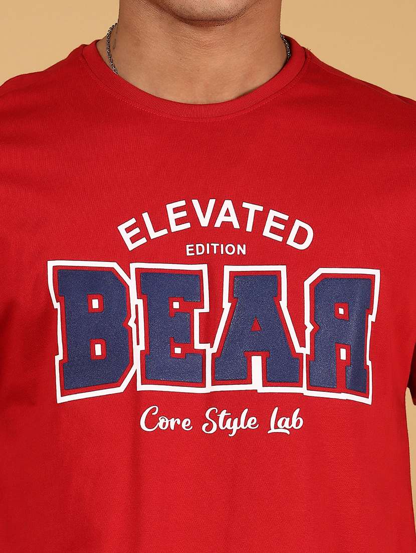 men printed short sleeve regular fit t-shirt - 21794748 -  Standard Image - 3