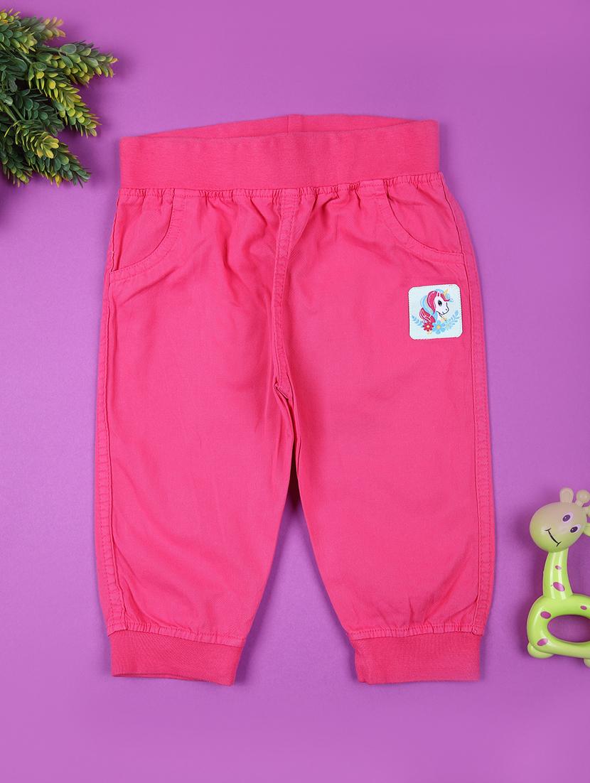 girls solid mid rise jogger - 21794778 -  Zoom Image - 0