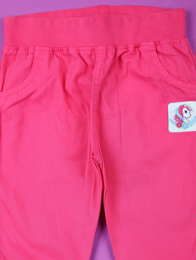girls solid mid rise jogger - 21794778 - Standard Image - 3