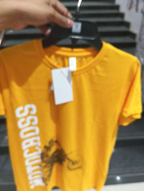 orange cotton single jersey tshirt - 21794879 -  Standard Image - 0