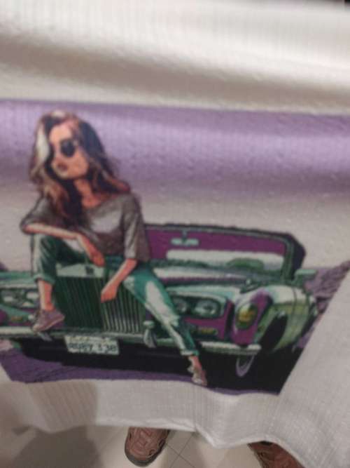 white polyester spandex tshirt - 21794968 -  Standard Image - 0