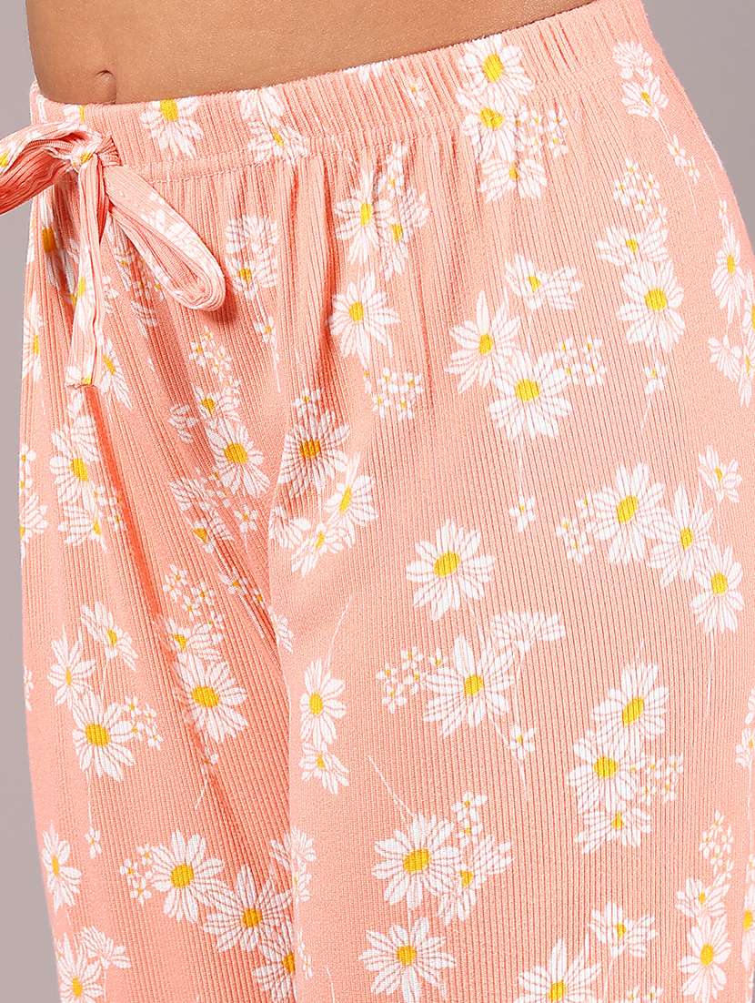 girls peach cotton harem trouser - 21795053 -  Standard Image - 5
