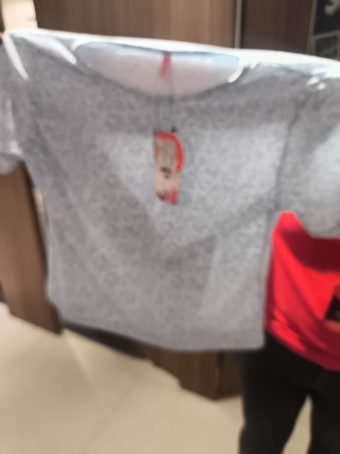 light blue poly cotton tshirt - 21795145 -  Zoom Image - 0
