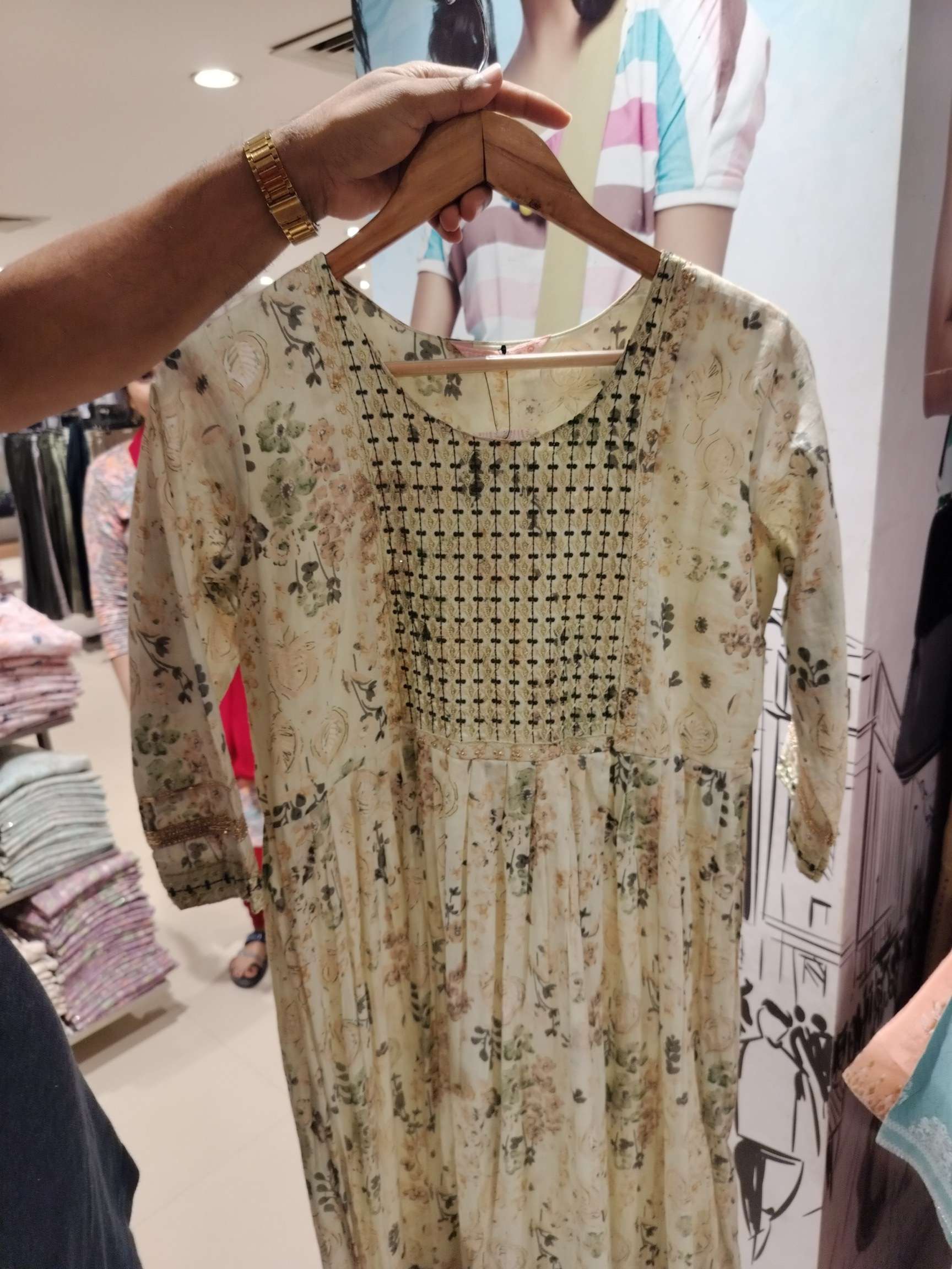 light green poly viscose kurta - 21795234 - Zoom Image - 0