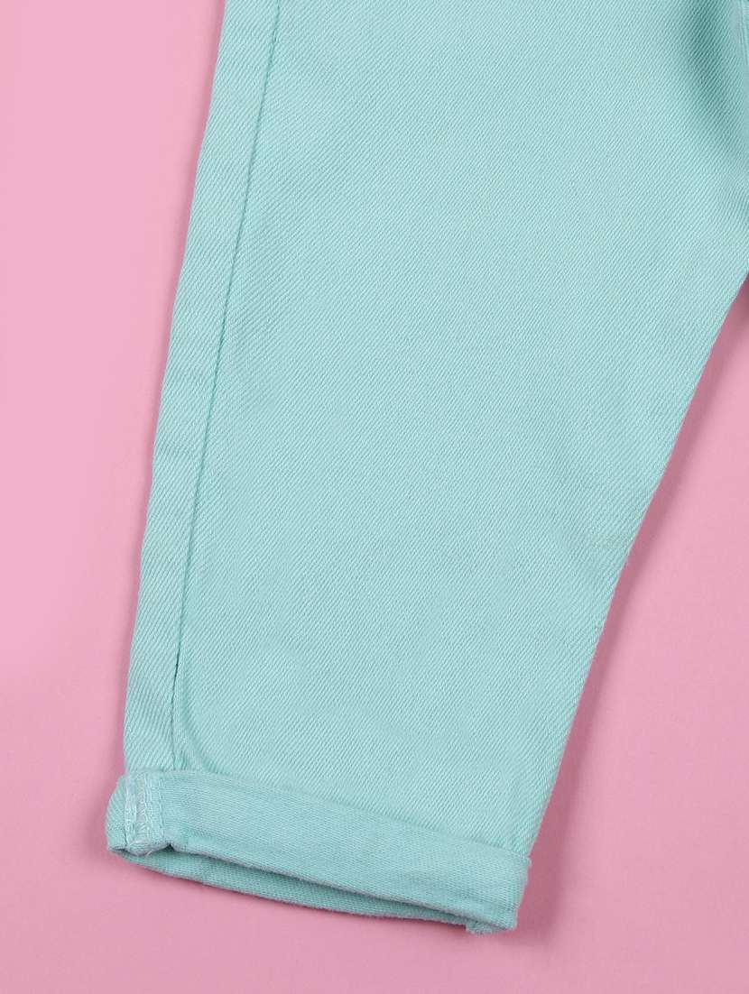 boys solid mid rise relaxed fit jeans - 21795250 -  Standard Image - 3