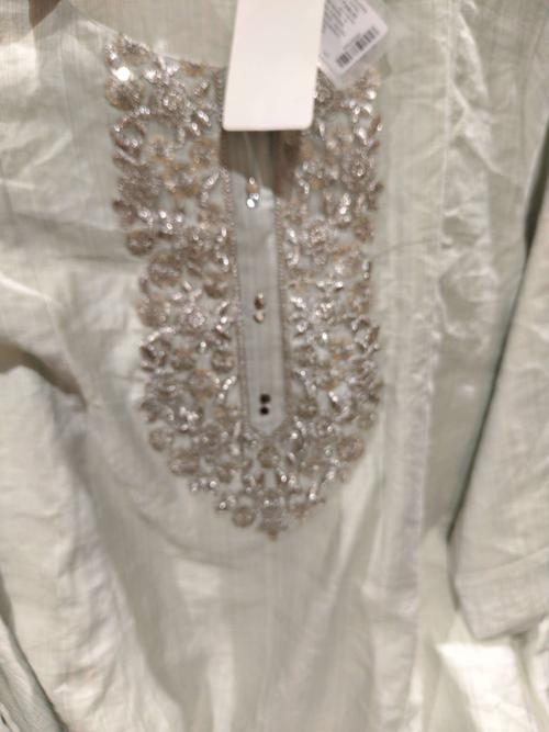 light blue modal kurta - 21795292 - Standard Image - 0