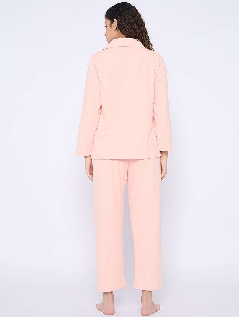 women long sleeves nightwear pyjama set - 21796525 -  Standard Image - 3
