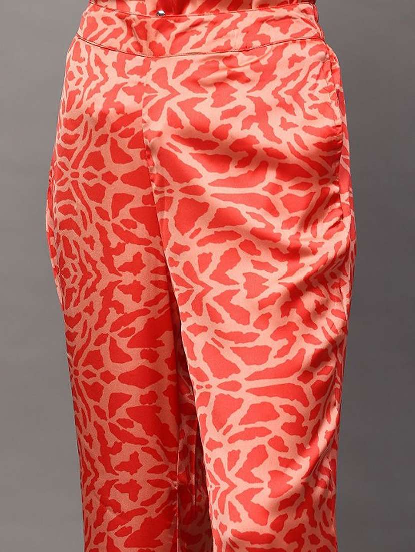 women printed shirt and trouser co-ord set - 21797000 -  Standard Image - 5