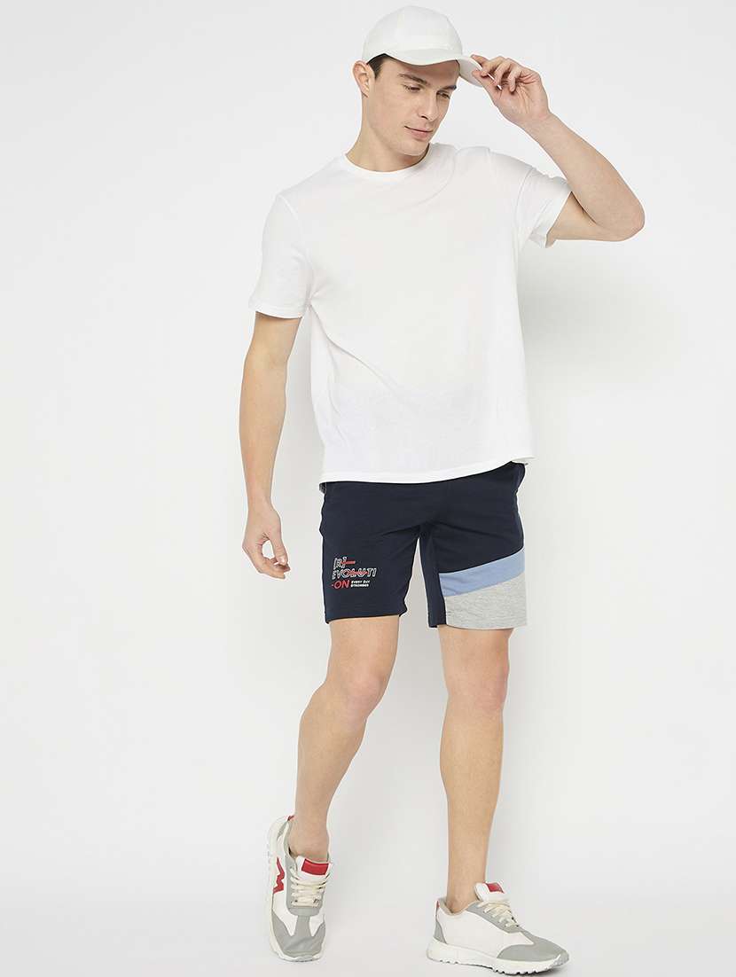 women color blocked mid rise short - 21797012 -  Standard Image - 5