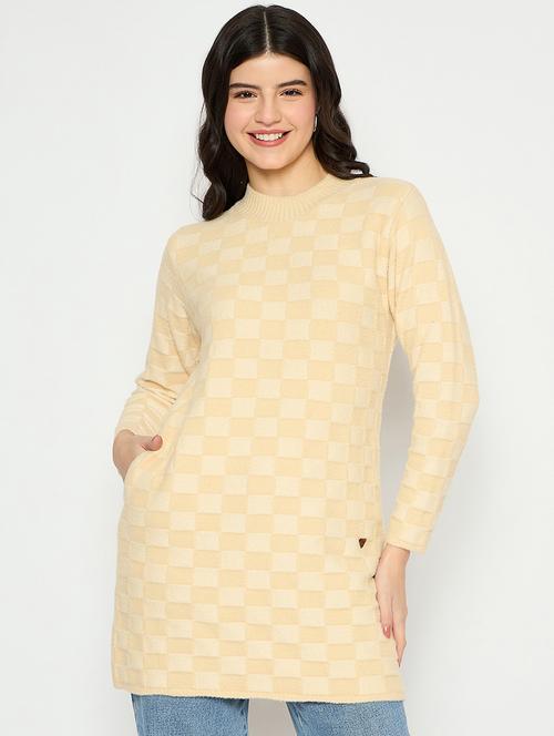women self designed long sleeves pullover - 21797026 -  Standard Image - 0