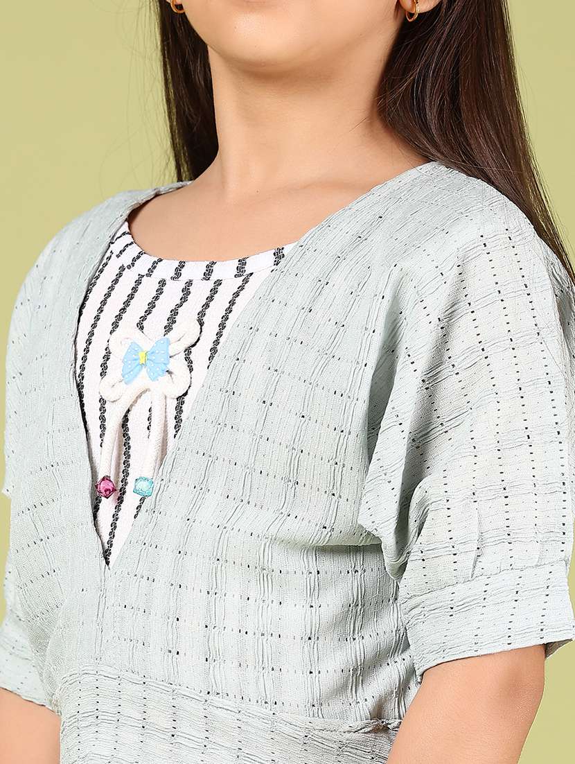 girls striped short sleeve top - 21802460 -  Standard Image - 5