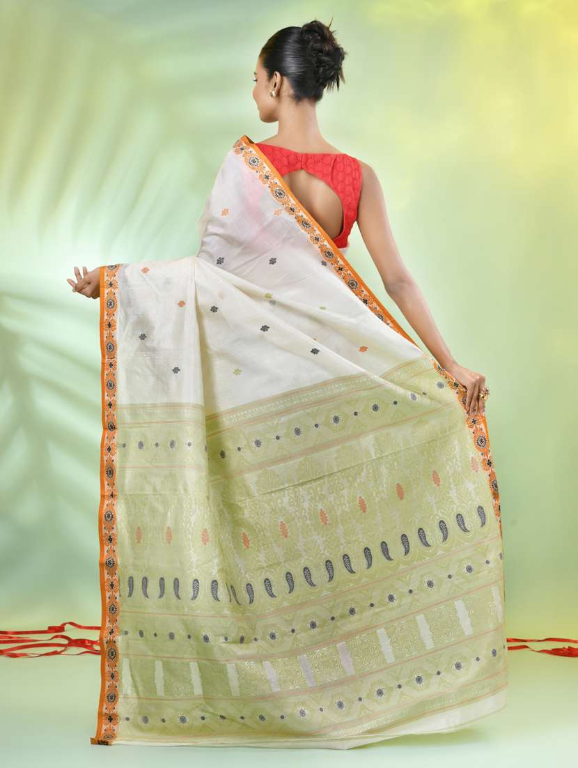 women self design tussar silk saree - 21839504 -  Standard Image - 3