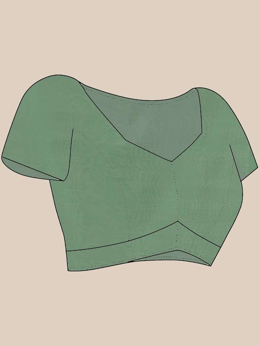 women self design handloom saree with blouse - 21839542 -  Standard Image - 5