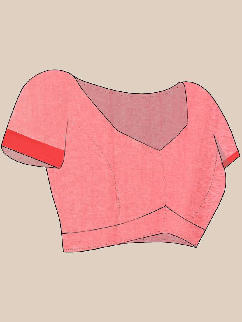 women self design handloom saree with blouse - 21839544 -  Standard Image - 5