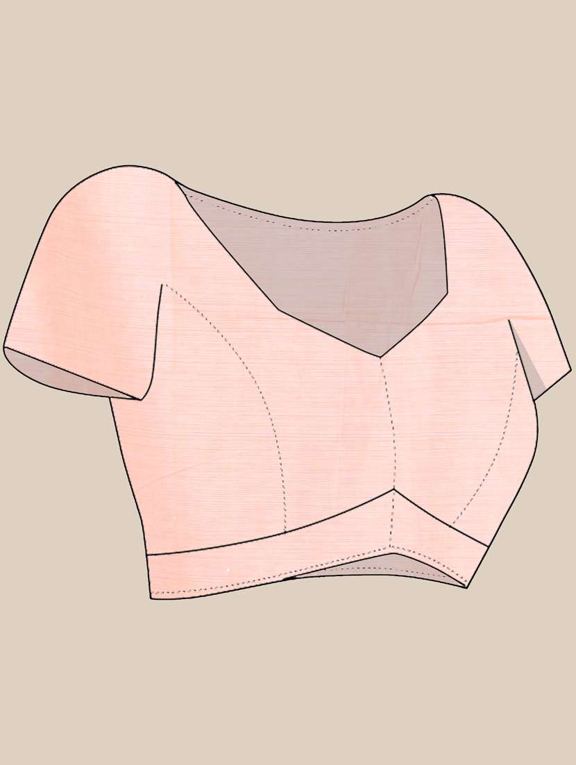 women self design handloom saree with blouse - 21839549 -  Standard Image - 5