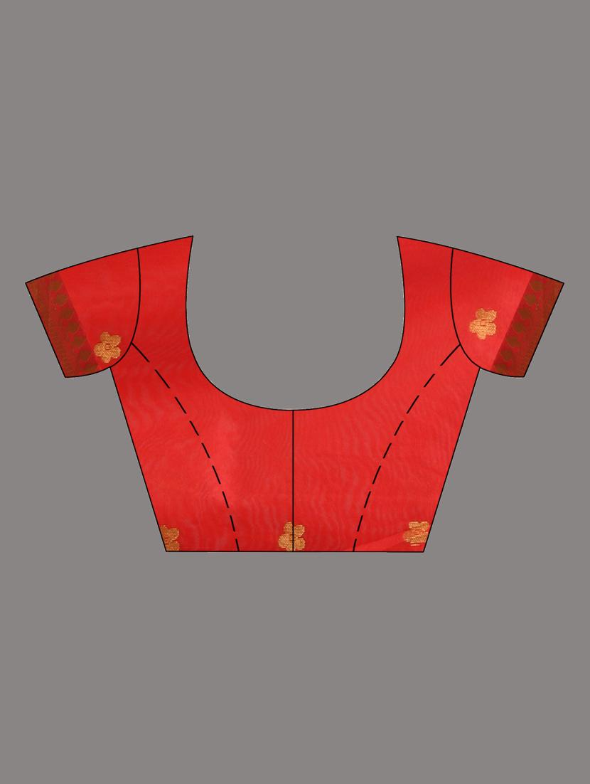 women self design bordered saree with blouse - 21839598 - Standard Image - 5