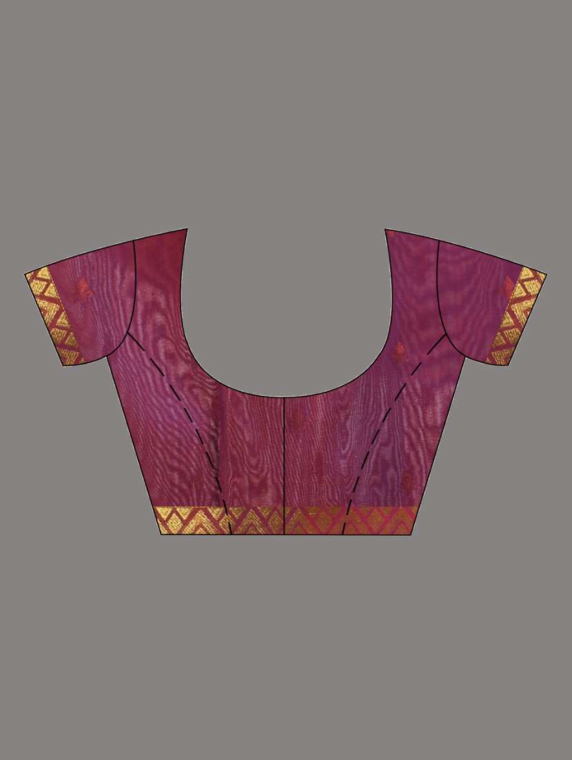 women self design bordered saree with blouse - 21839614 - Standard Image - 5
