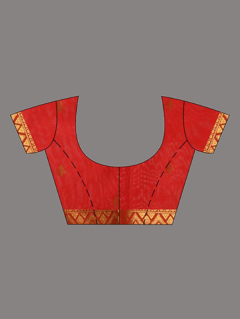 women self design bordered saree with blouse - 21839618 - Standard Image - 5