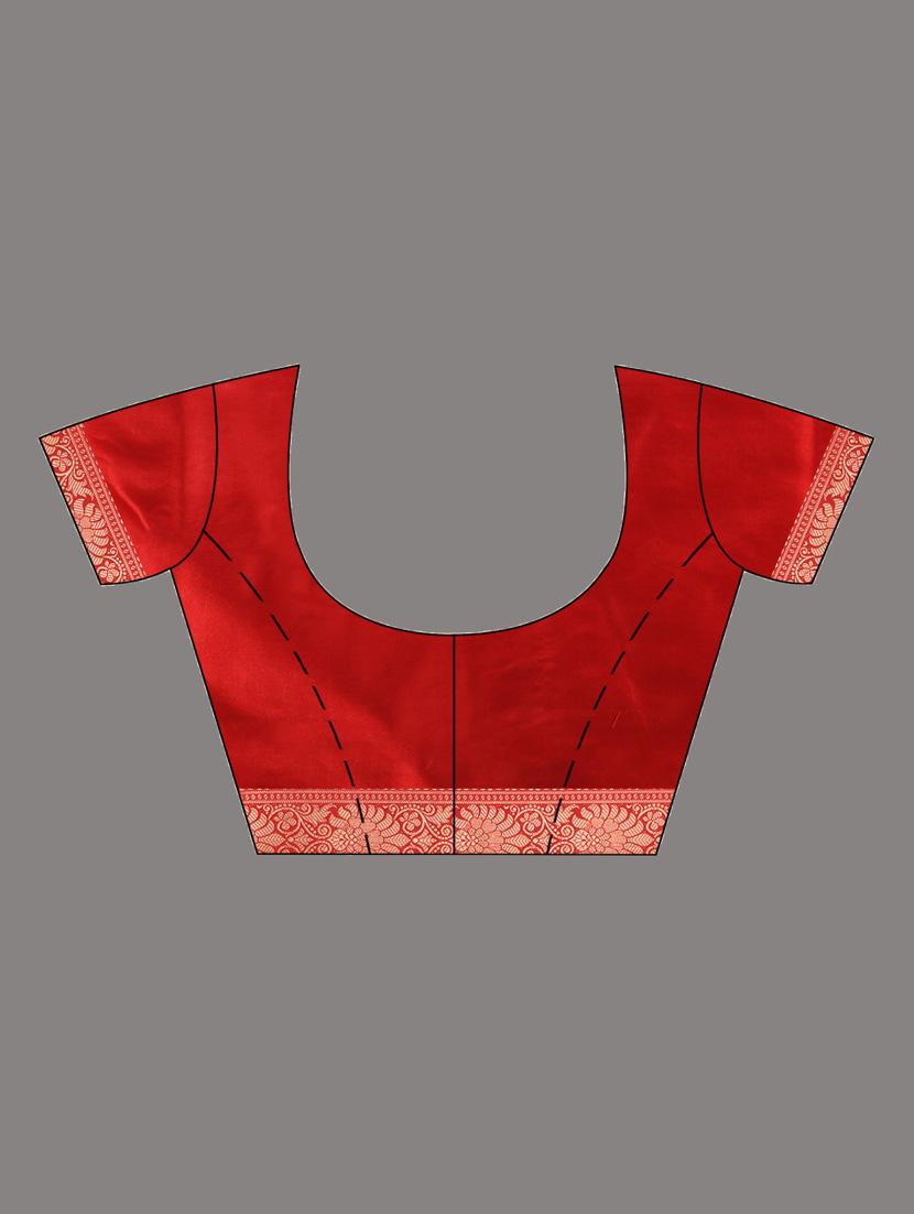 women self design banarasi saree with blouse - 21839674 - Standard Image - 5