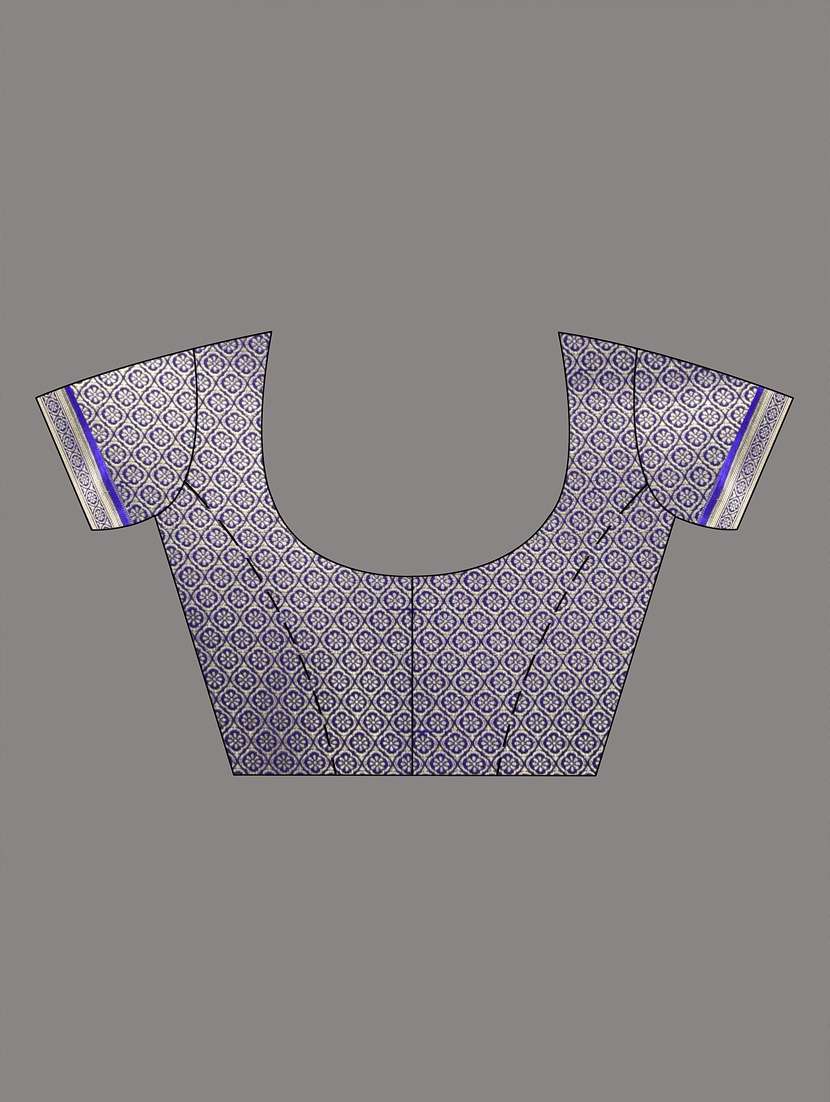 women self design banarasi saree with blouse - 21839716 -  Standard Image - 5