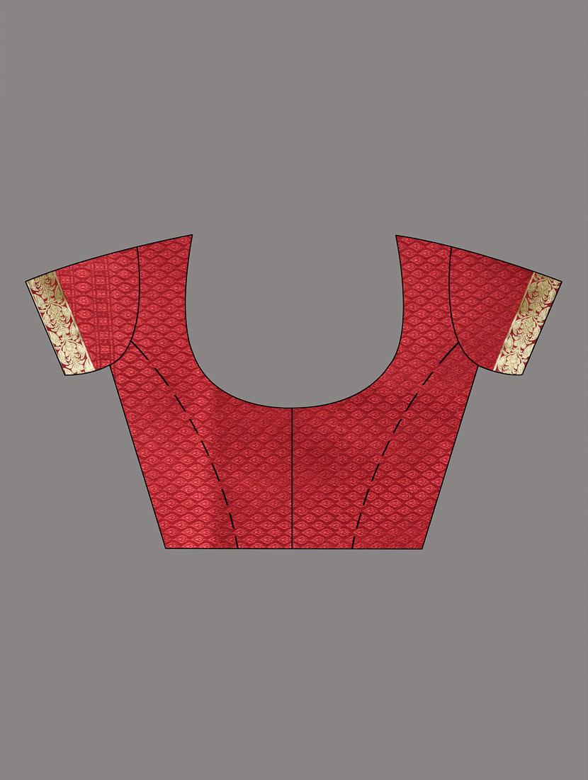 women self design banarasi saree with blouse - 21839734 - Standard Image - 5