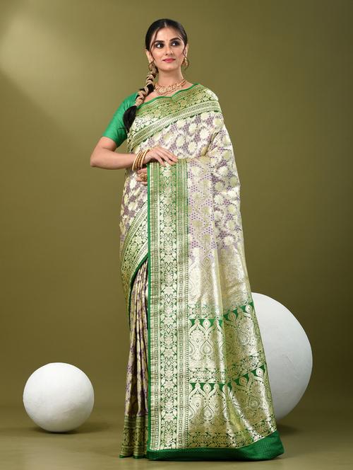 women self design banarasi saree with blouse - 21839736 -  Standard Image - 0