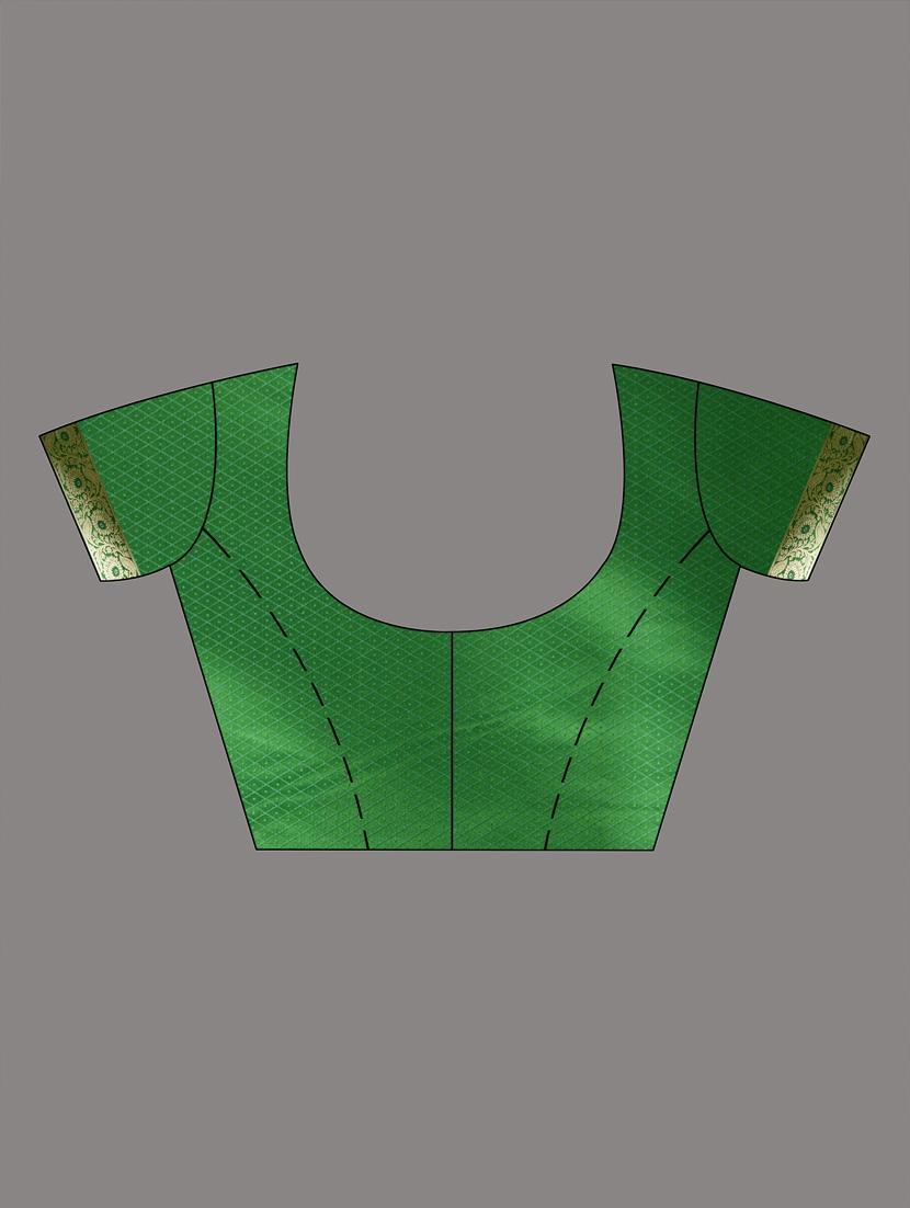women self design banarasi saree with blouse - 21839743 - Standard Image - 5